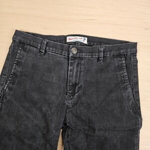 Red Engine Jeans Womens 29 29x31 Black Electra Straight Leg Denim Pants Grunge